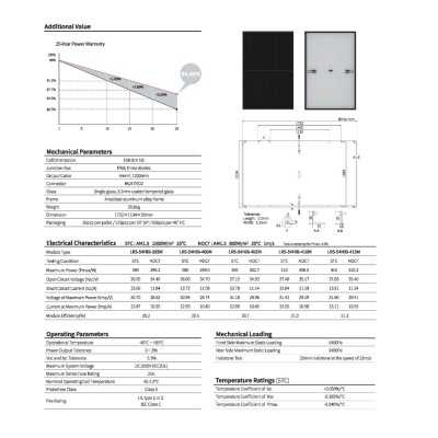 LONGI Hi-MO 405W Full-Black Bancale da 36Pz 14,58Kw OF016651