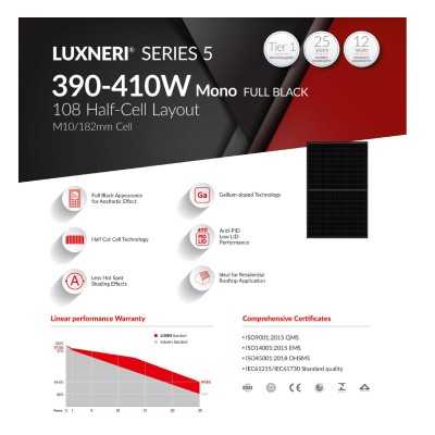 Luxen Solar 410W Full Black OF016425