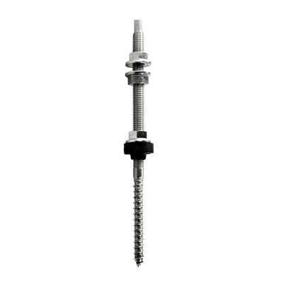 Stainless steel A2 self-tapping screw M10X200 for photovoltaic structures
