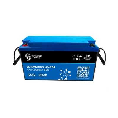 Ultimatron LiFePO4 Batteria al Litio 12V 150Ah BMS Smart Bluetooth