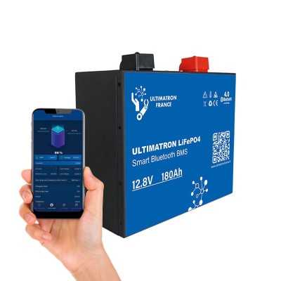 Ultimatron LiFePO4 Lithium Battery 12V 180Ah BMS Smart Bluetooth