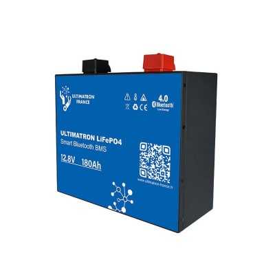 Ultimatron LiFePO4 Lithium Battery 12V 180Ah BMS Smart Bluetooth