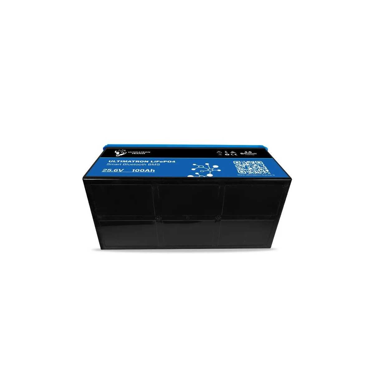 Ultimatron LiFePO4 Batteria al Litio 25.6V 100Ah BMS Smart Bluetooth