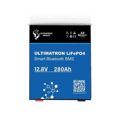 Ultimatron LiFePO4 Batteria al Litio 12.8V 280Ah BMS Smart Bluetooth