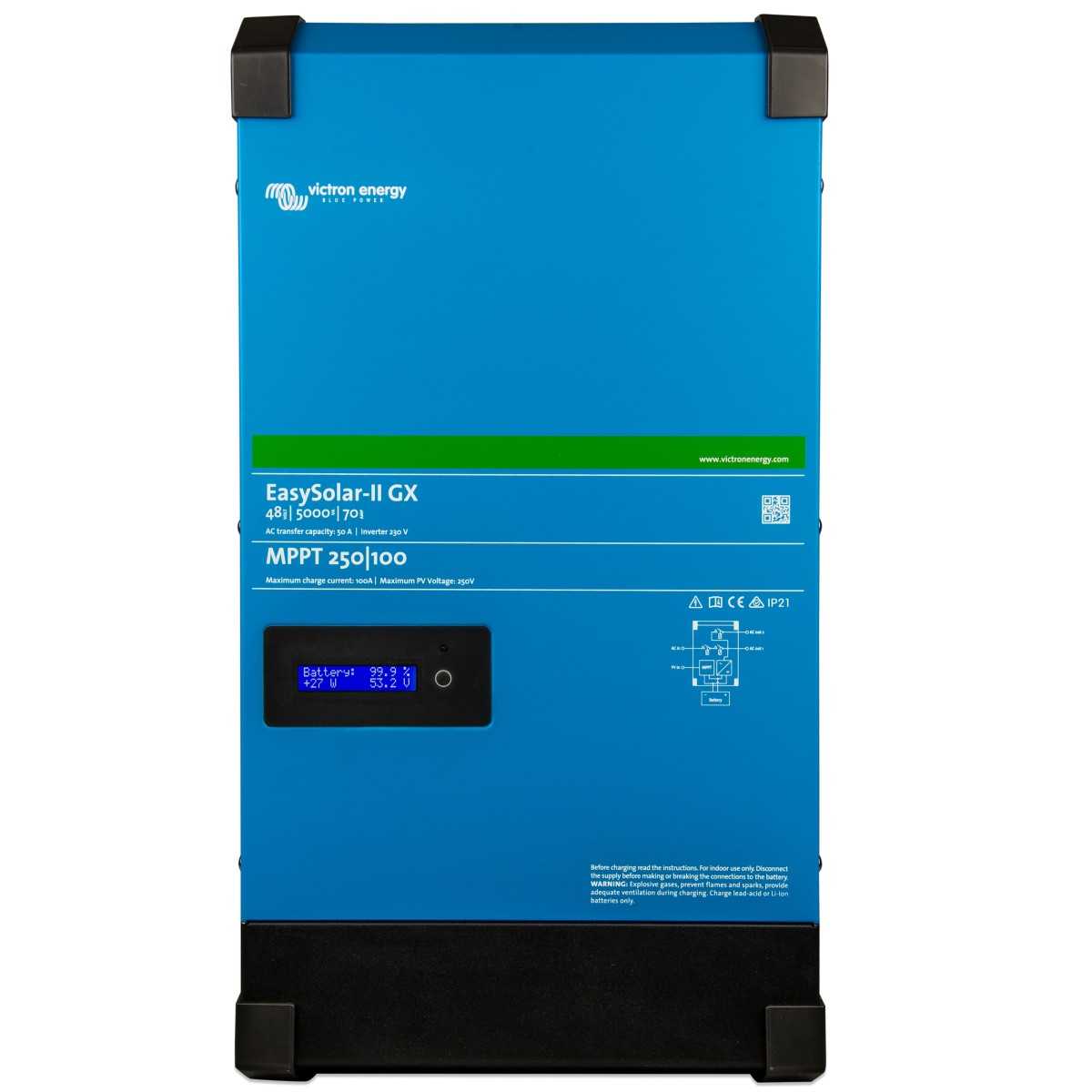 Victron EasySolar-II GX Inverter All-in-One 48V 5kVA MPPT 250/100