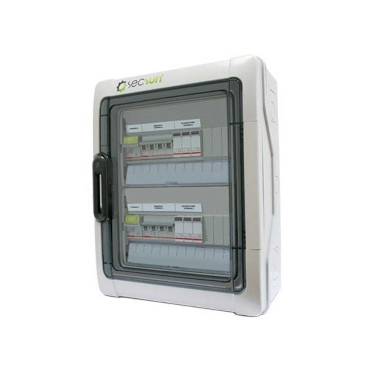 Electric panel DC Field 1000V 2 independent strings for photovoltaic