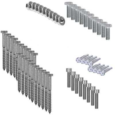 Mounting kit h35 with fixed roof brackets (for tiles) for sloping roof 4 frame 35 mm solar panels