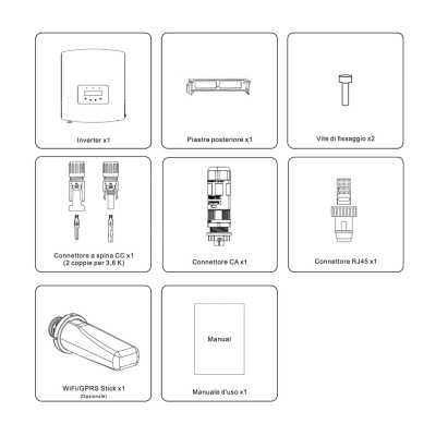 2.8kW 1-phase photovoltaic kit with Solis S6-GR1P3K-M 3kW inverter