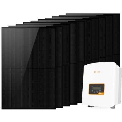 Kit Fotovoltaico monofase 4kW con Inverter Solis S6-GR1P3K-M 3kW