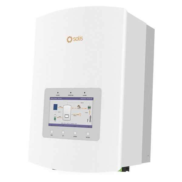 Solis S5-EH1P4.6K-L Inverter Ibrido monofase 4,6kW 8000W 2MPPT Backup